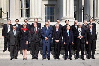 Reunión de ministros de economía y gobernadores de bancos centrales