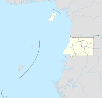 Malabo ubicada en Guinea Ecuatorial