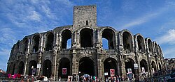 El anfiteatro romano de Arlés