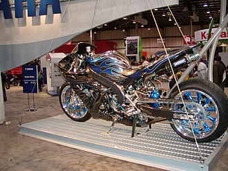Street Fighter tipo Drag de Yamaha