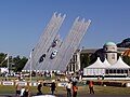 Escultura durante el Goodwood Festival of Speed 2003