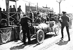 Imagen de la II Copa Cataluña de 1909 organizada por el RACC