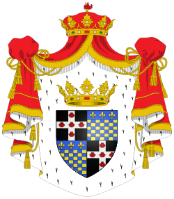 Grandes armas de Louis de Rouvroy