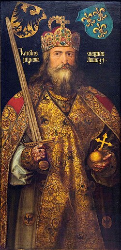 Retrato de Carlomagno