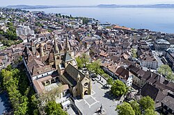 Imagen ilustrativa del patrimonio arquitectónico e histórico de Neuchâtel