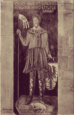 Retrato histórico del Margrave Gerón I