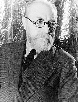Fotografía de Henri Matisse tomada por Carl Van Vechten en mayo de 1933