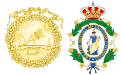 Fachada de la sede de la Real Academia Nacional de Medicina de España
