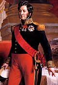 Retrato histórico de la época de la Monarquía de Julio