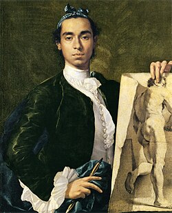 Autorretrato de Luis Meléndez a los treinta años