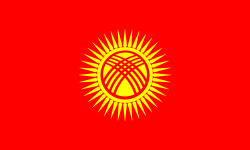 Bandera nacional de Kirguistán