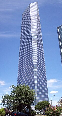 Detalle de la Torre de Cristal