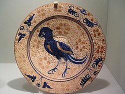 Plato de cerámica de Manises