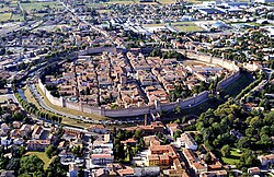 Vista general relacionada con el entorno de Cittadella