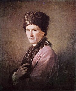 Retrato de Jean-Jacques Rousseau realizado por Allan Ramsay en 1766.