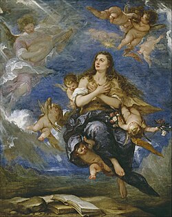 El tránsito de la Magdalena, óleo sobre lienzo conservado en el Museo del Prado.