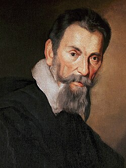 Retrato de Claudio Monteverdi, principal impulsor de la ópera.