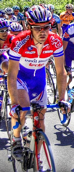 Léon van Bon con el maillot de campeón