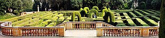 Vista del Parque del Laberinto de Horta
