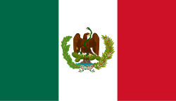 Representación histórica y elementos simbólicos del periodo de la Segunda República Federal en México.