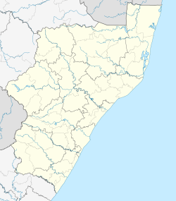 Mapa de Pietermaritzburg en KwaZulu-Natal
