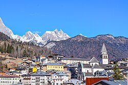 Vista general de Pieve di Cadore