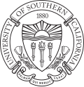 Emblema y datos generales de la Universidad del Sur de California