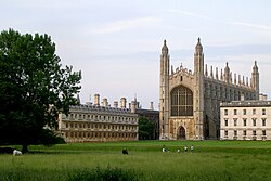 King's College en la Universidad de Cambridge