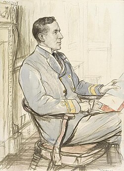 Retrato oficial del almirante George Hope