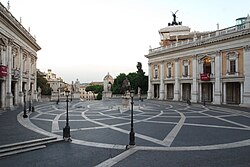 Plaza del Campidoglio y Palacio Senatorio