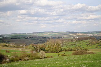 Paisaje representativo de la región central y sur de Luxemburgo