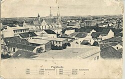 Vista histórica de Curitiba