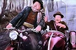 Aldo Fabrizi junto a Totò