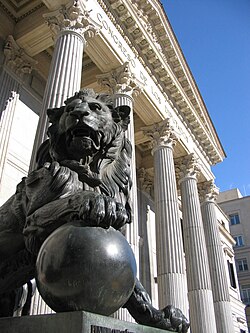 Entrada al Congreso de los Diputados