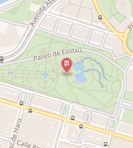 Plano o mapa geográfico vinculado a la zona del parque