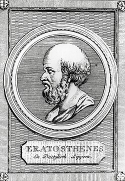Retrato de Eratóstenes de Cirene