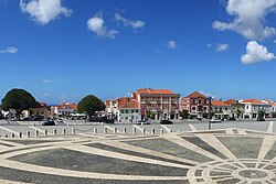Plaza Terreiro D. João V frente al palacio