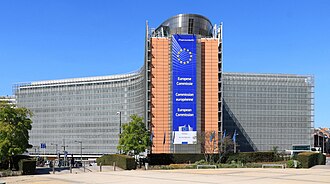 Edificio Berlaymont, sede principal de la Comisión Europea en Bruselas