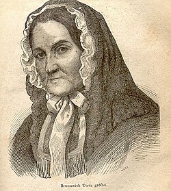 Retrato de la pedagoga Therese Brunsvik
