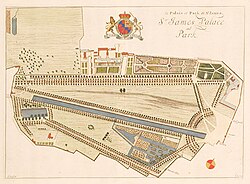 Plano histórico de St. James's Park