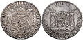 Real de a 8 o columnario de plata