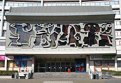 Escultura monumental de Karel Appel en Róterdam.