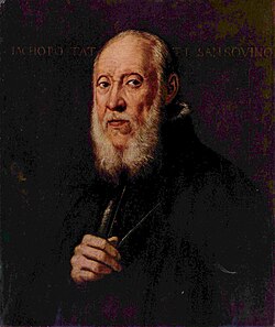 Retrato de Jacopo Sansovino pintado por Tintoretto