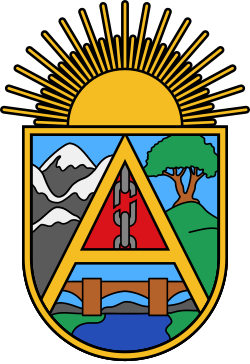 Reproducción del escudo del Consejo Regional de Defensa de Aragón