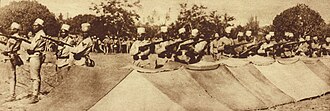Tropas africanas en el territorio de Kamerun durante la Primera Guerra Mundial