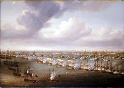 Batalla de Copenhague en 1801