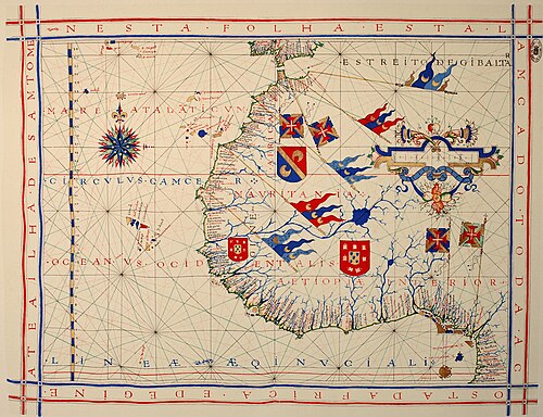 Carta náutica portuguesa