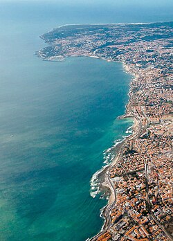 Vista general de la zona de Carcavelos e Parede