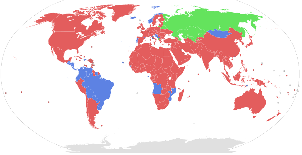Mapa geopolítico global que ilustra la distribución territorial de los países que contemplan la cadena perpetua, aquellos que la aplican con restricciones, los que la han abolido y las regiones con información insuficiente.