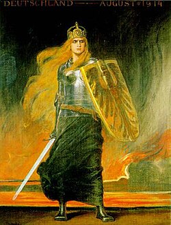 Personificación de Germania